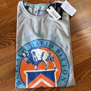 NWT Buffalo David bottom Tee - Heather gray